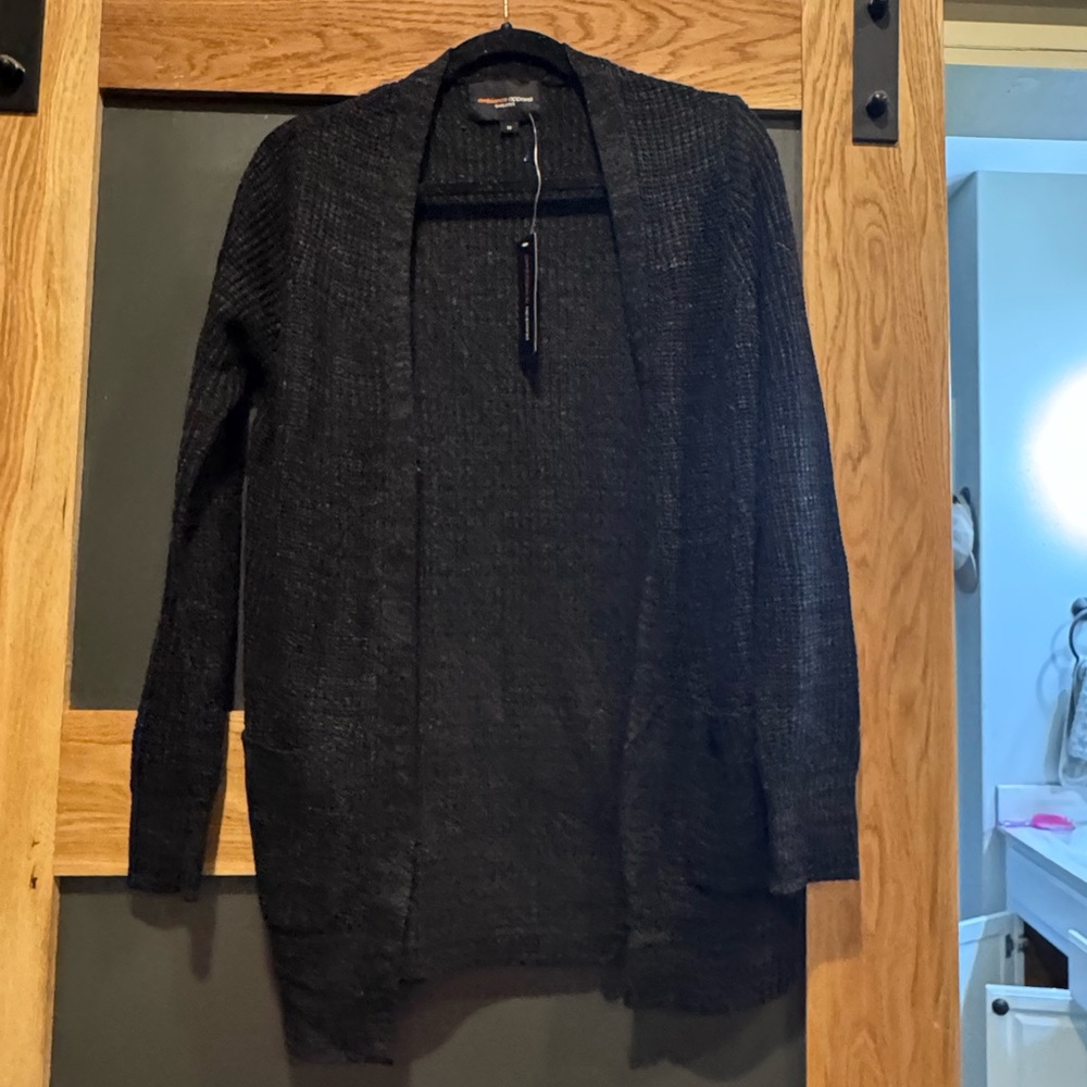 Ambiance Black Cardigan Sweater